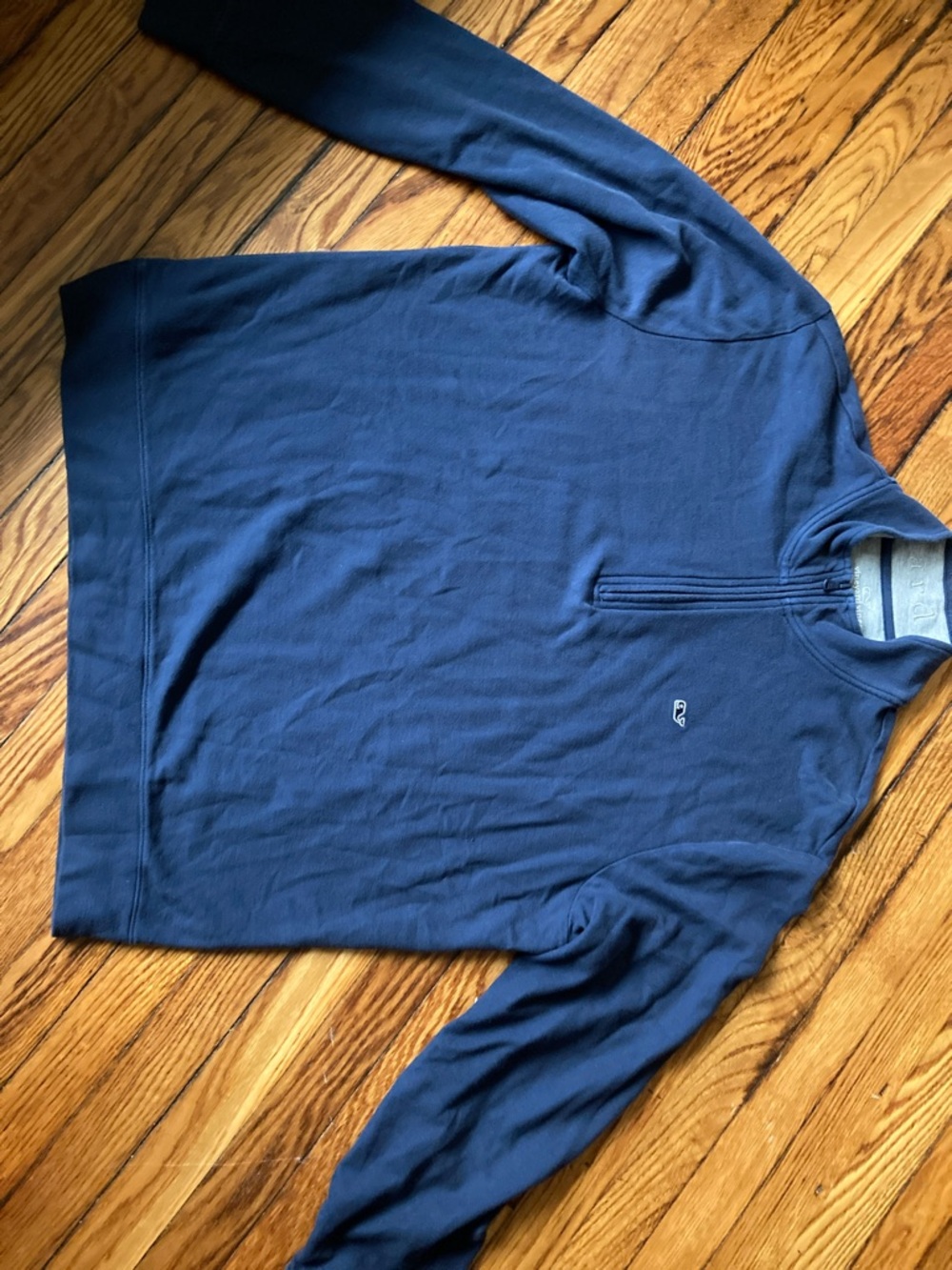 Vineyard Vines Men's Navy Quarter-Zip Pullover